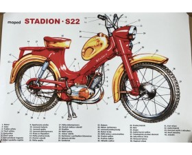 PLAKÁT - STADION S22 - ( 45 X 32CM )